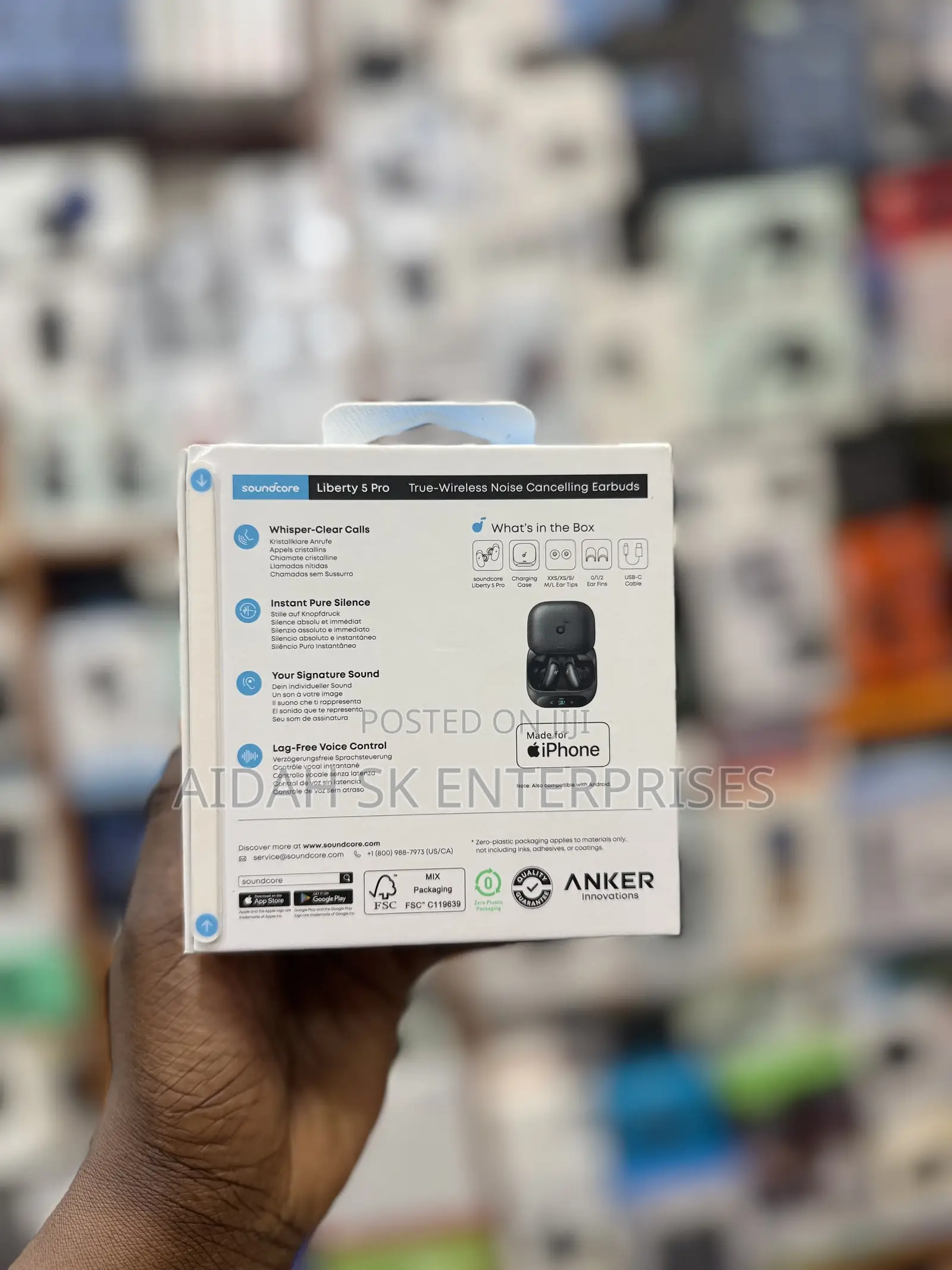 Anker Soundcore Liberty 5 Pro Wireless Earbuds