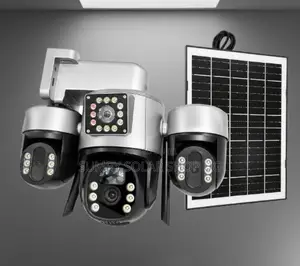 Three Head Ai Smart Solar Camera