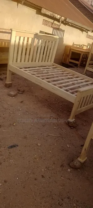 Four by Six Strong Musambya Wooden Bed