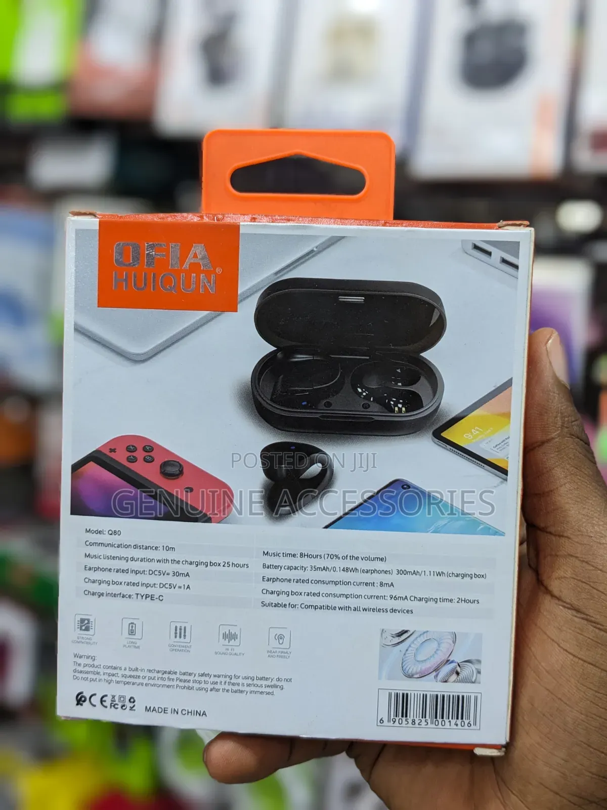 TWS Clip-on Earphones