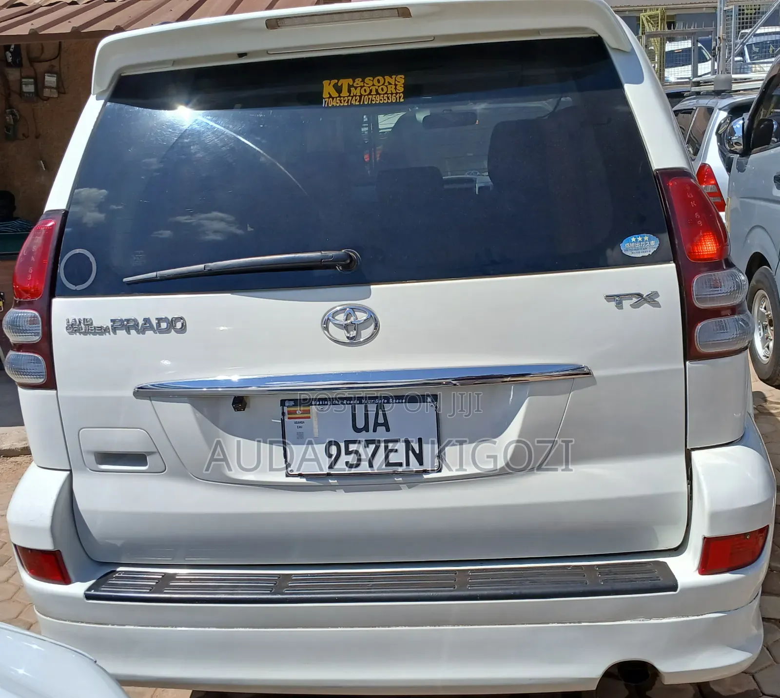 Toyota Land Cruiser Prado 2008 White