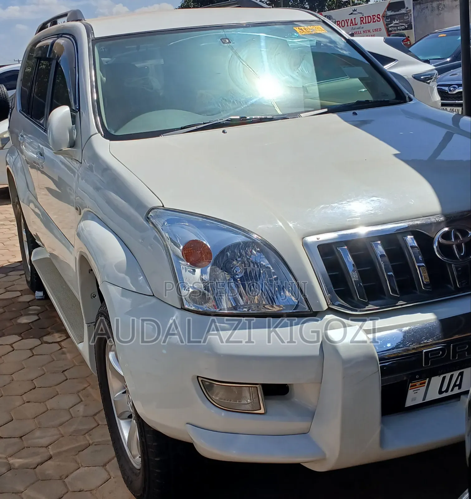 Toyota Land Cruiser Prado 2008 White