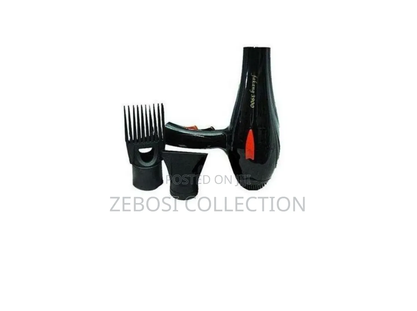 Fakang Professional Electric Hair Dryer - Black
