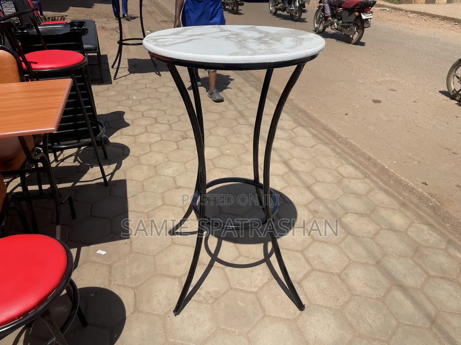 Wooden Counter Table White