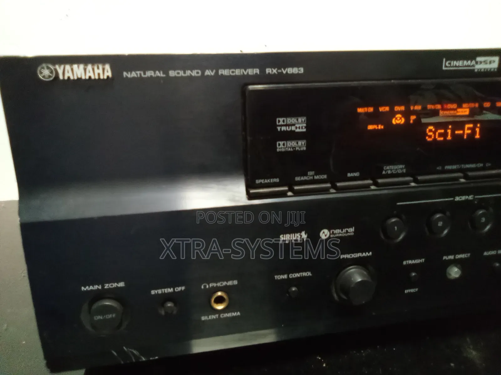 Yamaha RX-V663 Natural Sound 7.2-Channel AV Receiver