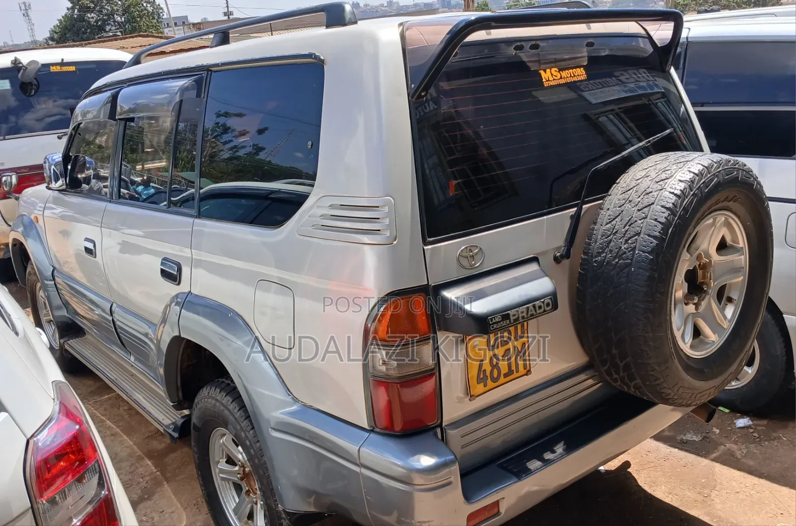 Toyota Land Cruiser Prado 2001 Silver