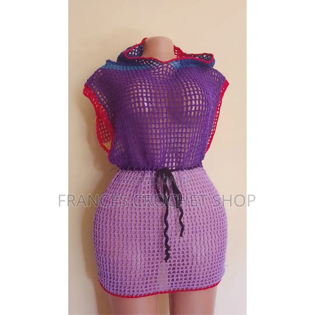 Hooded Mesh Shirt Dress