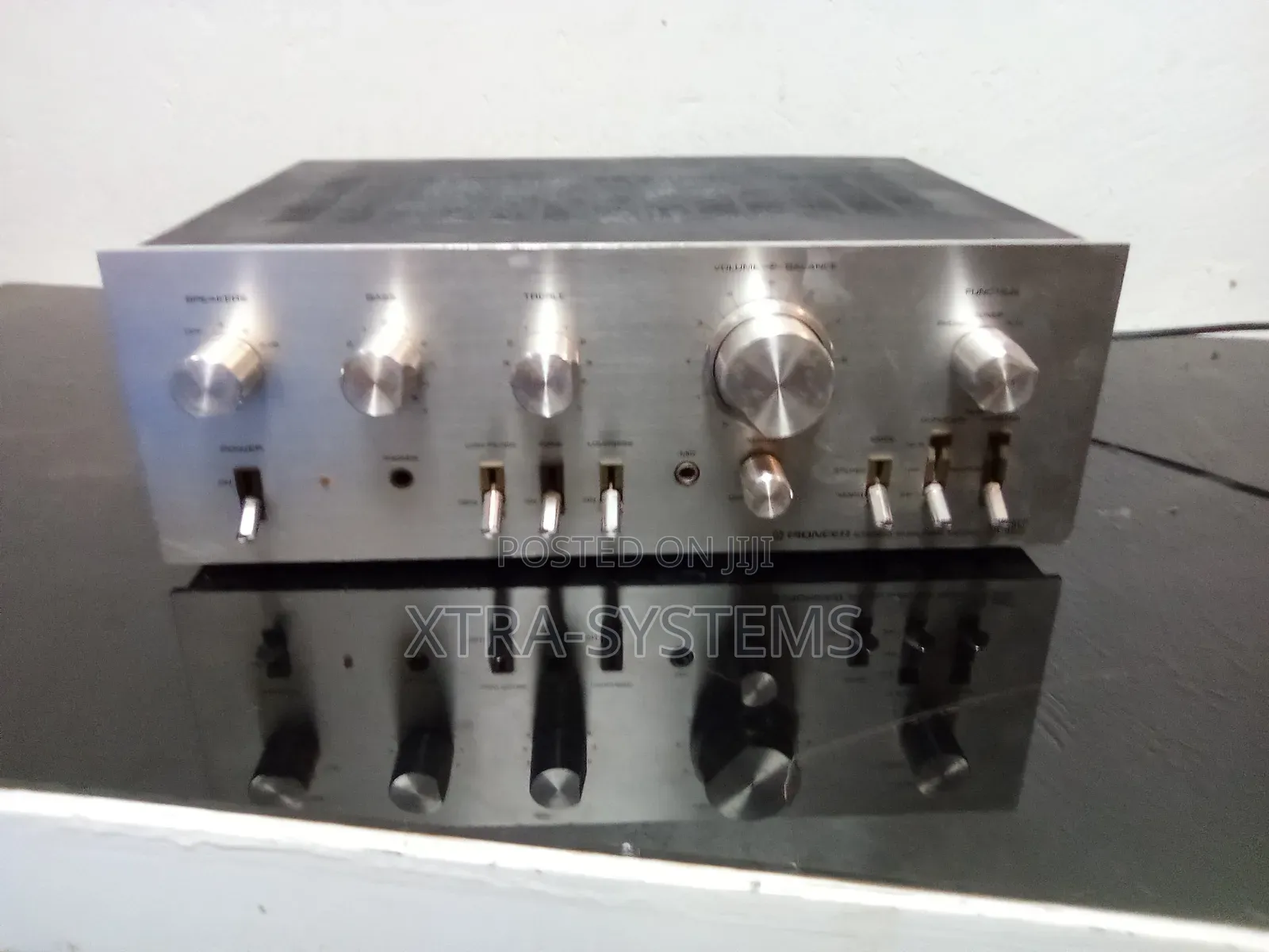 Pioneer SA-6850 Vintage Stereo Amplifier - Modified Setup