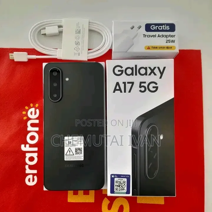 New Samsung Galaxy A17 5G 256 GB Black