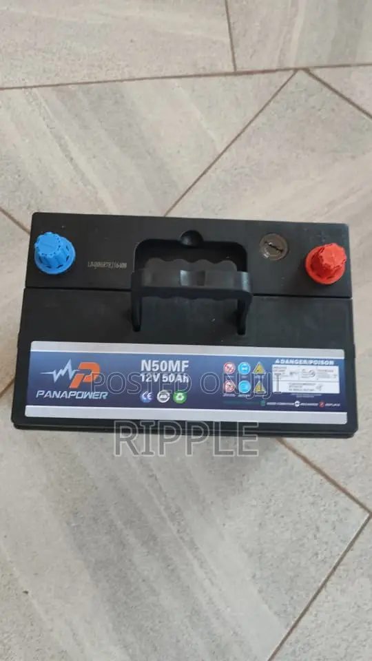 50Ah Panapower N50MF Maintenance Free Car Battery 12V