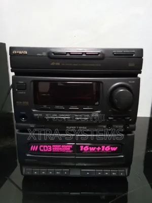 Aiwa NSX-3150 Vintage 3-Cd Changer Stereo System - Made in Malaysia