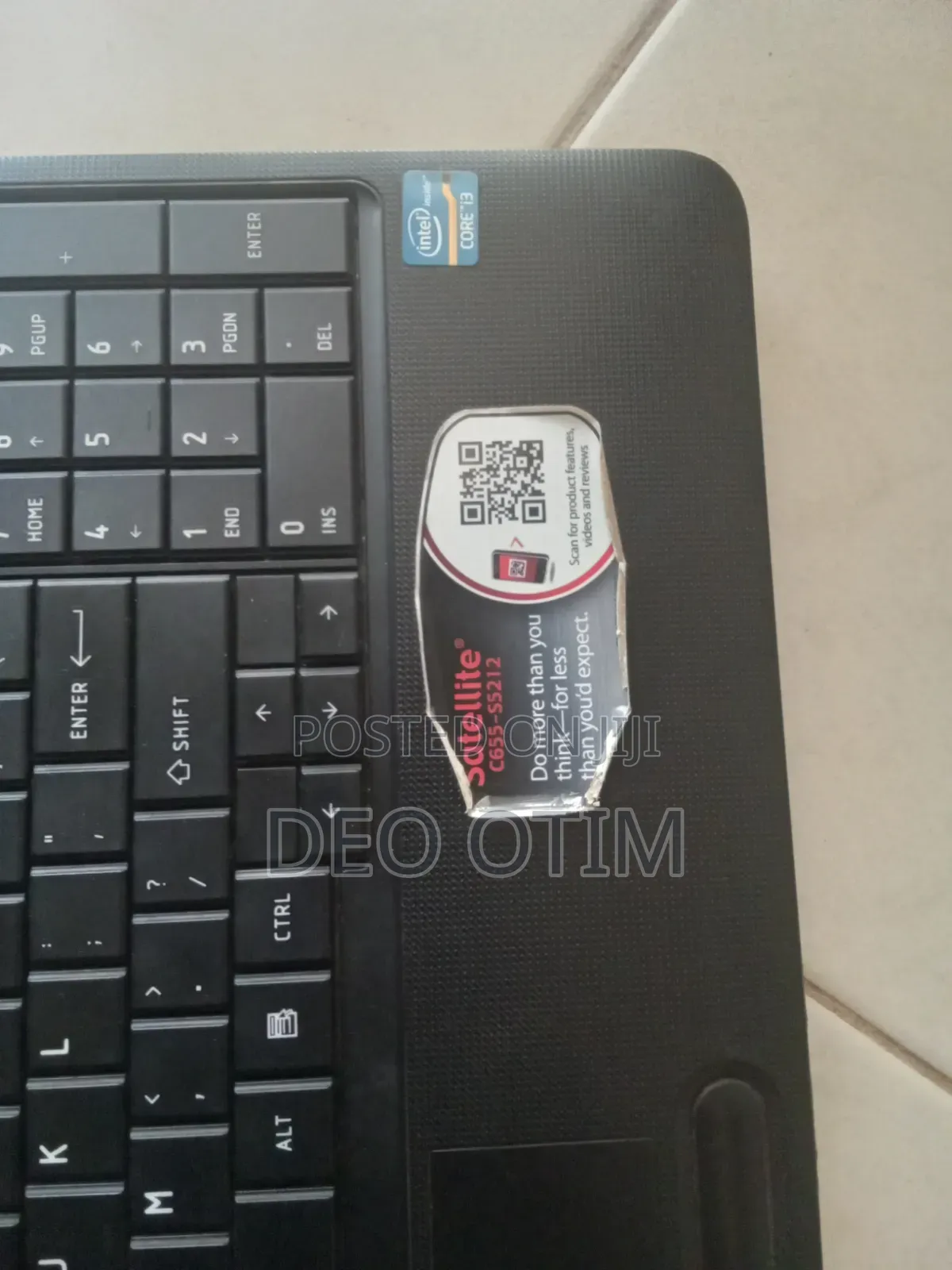 Laptop Toshiba Satellite C655 8GB Intel Core i3 HDD+SSD 128GB