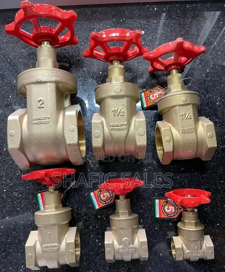 Gi Gate Valves 1/2 Inch (All Sizes) Bt or Lirleel/All Sizes