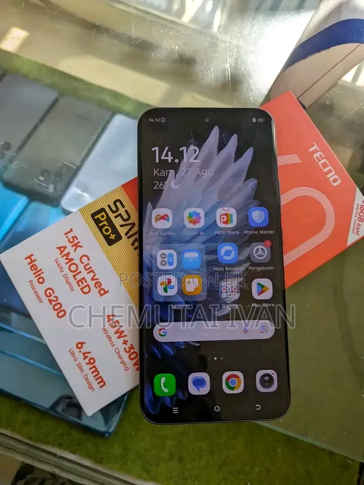 New Tecno Spark 40 Pro+ 256 GB Gray
