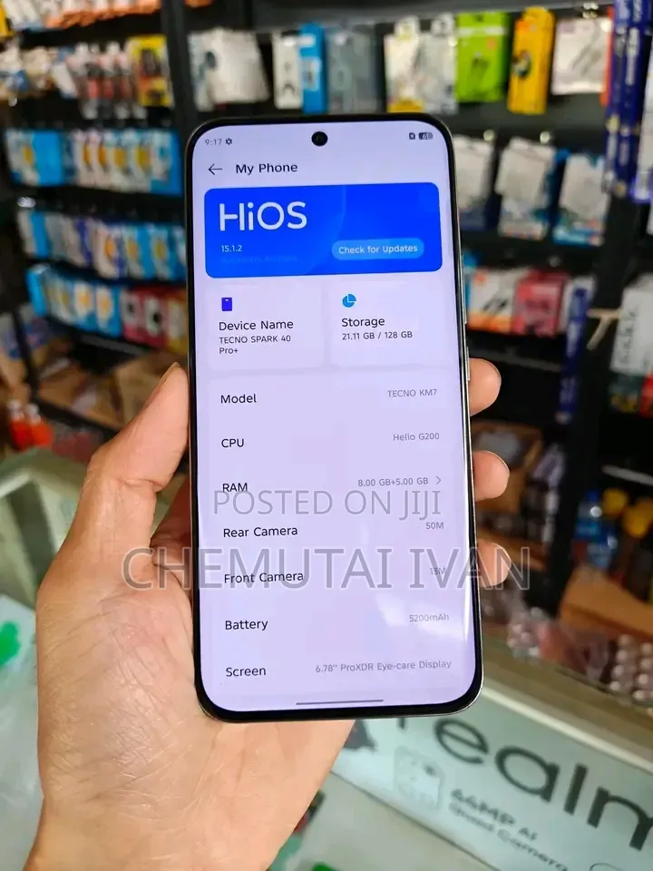 New Tecno Spark 40 Pro+ 256 GB Gray