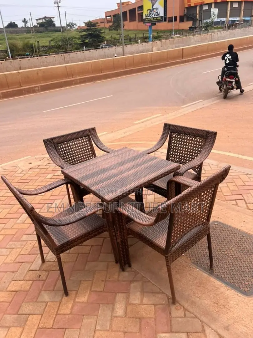 Crafted Dinning Chairs and Table