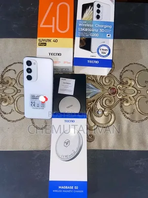 New Tecno Spark 40 Pro+ 256 GB Silver