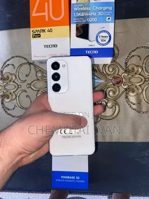 New Tecno Spark 40 Pro+ 256 GB Silver