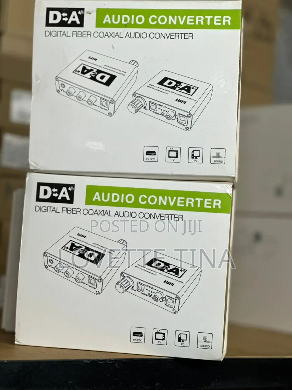 Digital Fibre Coaxial Audio Converter