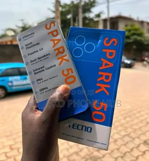 New Tecno Spark 50 128 GB Black
