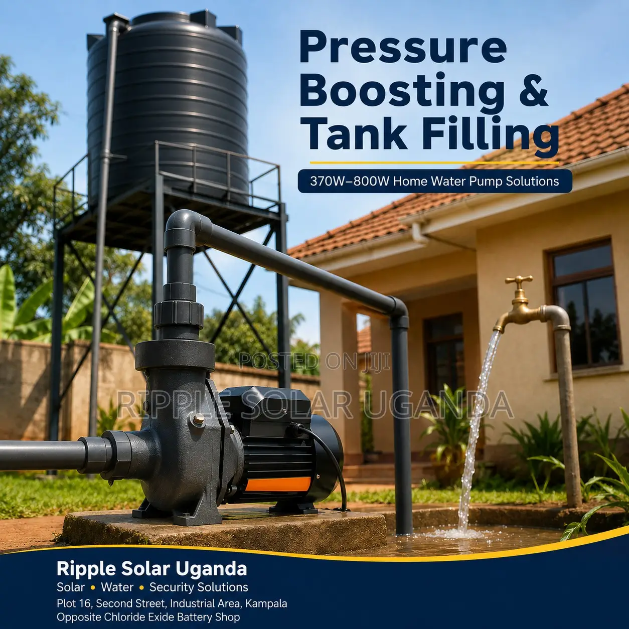 Home Water Pressure Pump Solutions 370W–800W