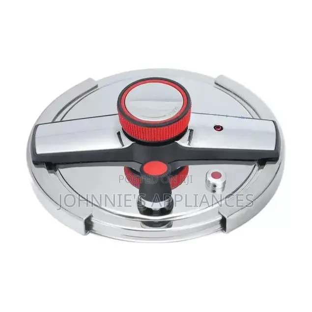 6L Stainless Steel Pressure Cooker – One-Handed Twist-to-Open Safety