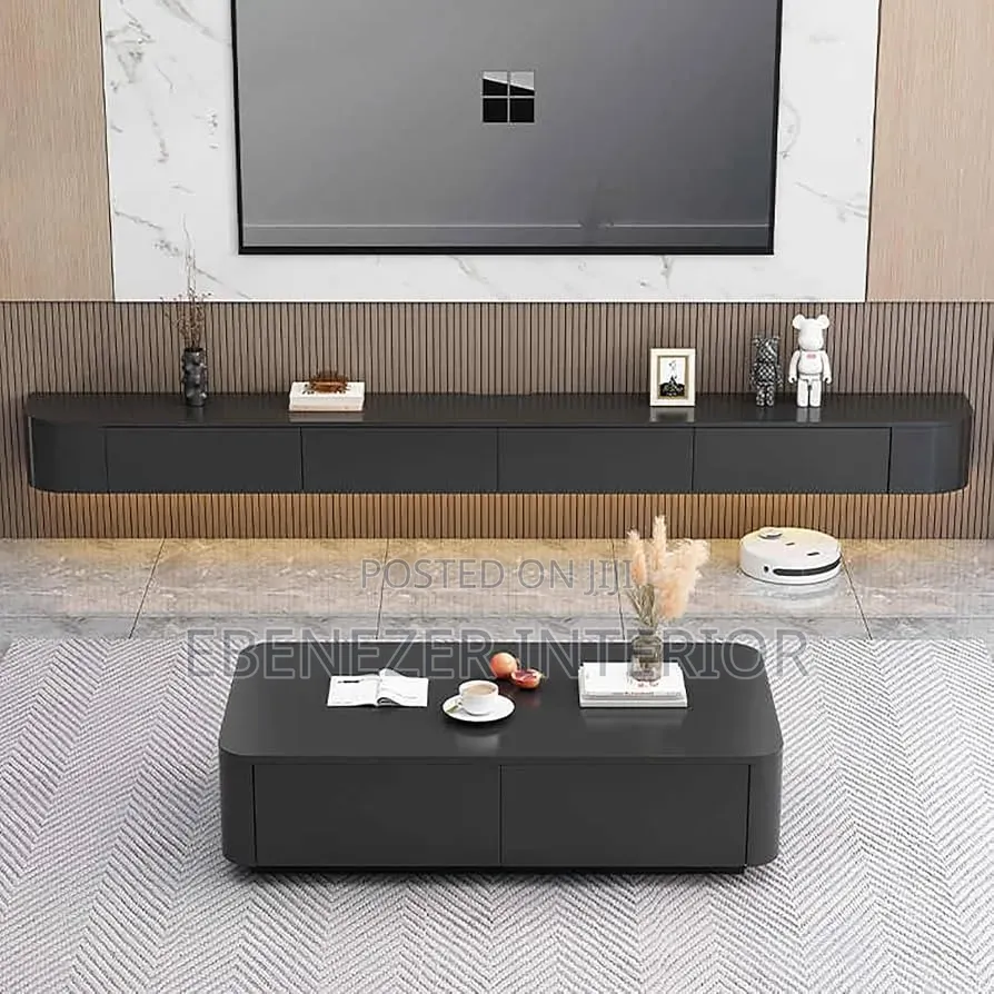 Grey TV Stand
