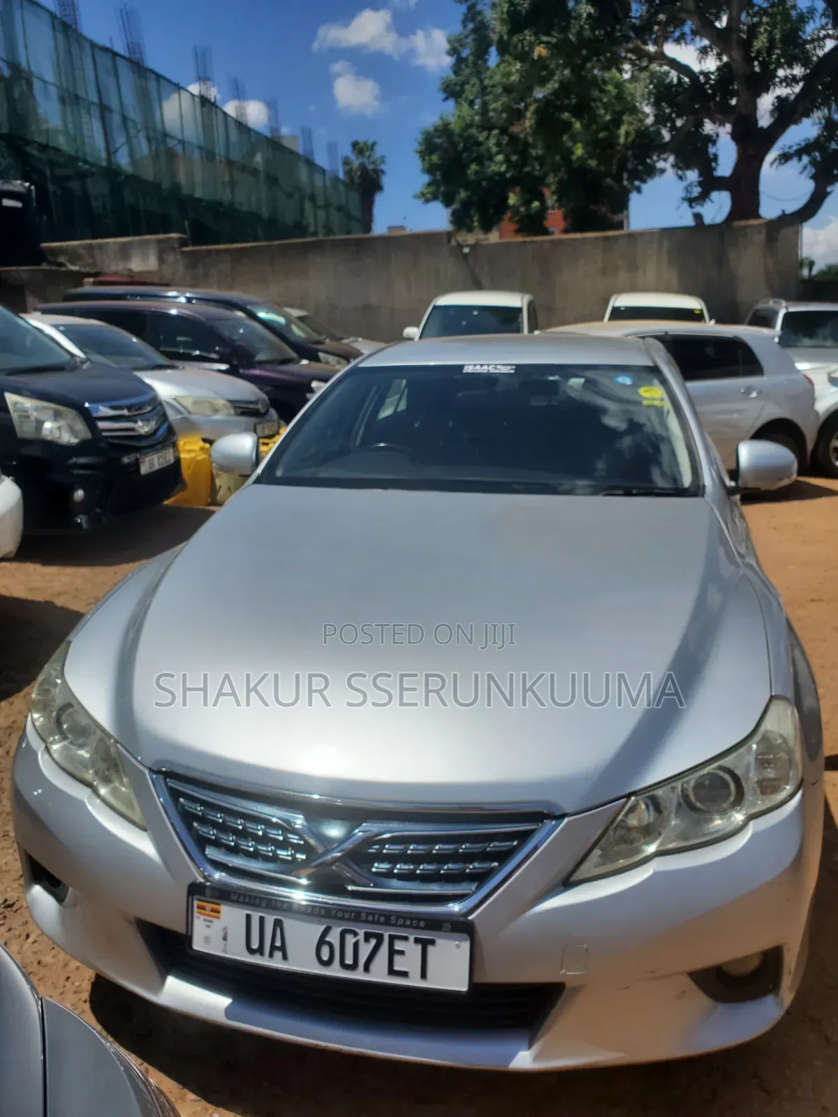 Toyota Mark X 2011 Silver
