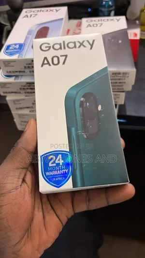New Samsung Galaxy A07 4G 64 GB Black