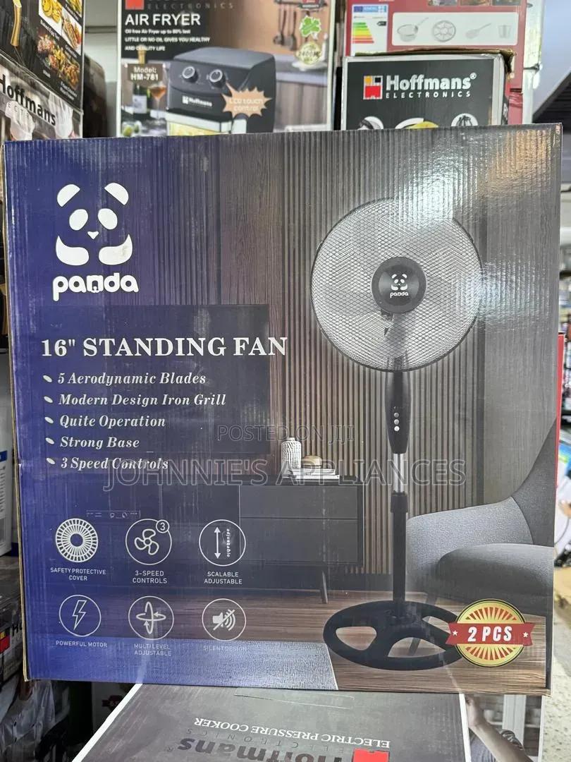 16inch 2pics Panda Standing Fan