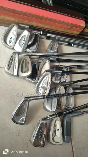 Japanese Used Golf Iron and Wedge Clubs.