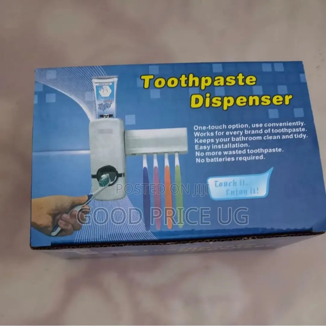 Wall-Mounted Automatic Toothpaste Dispenser
