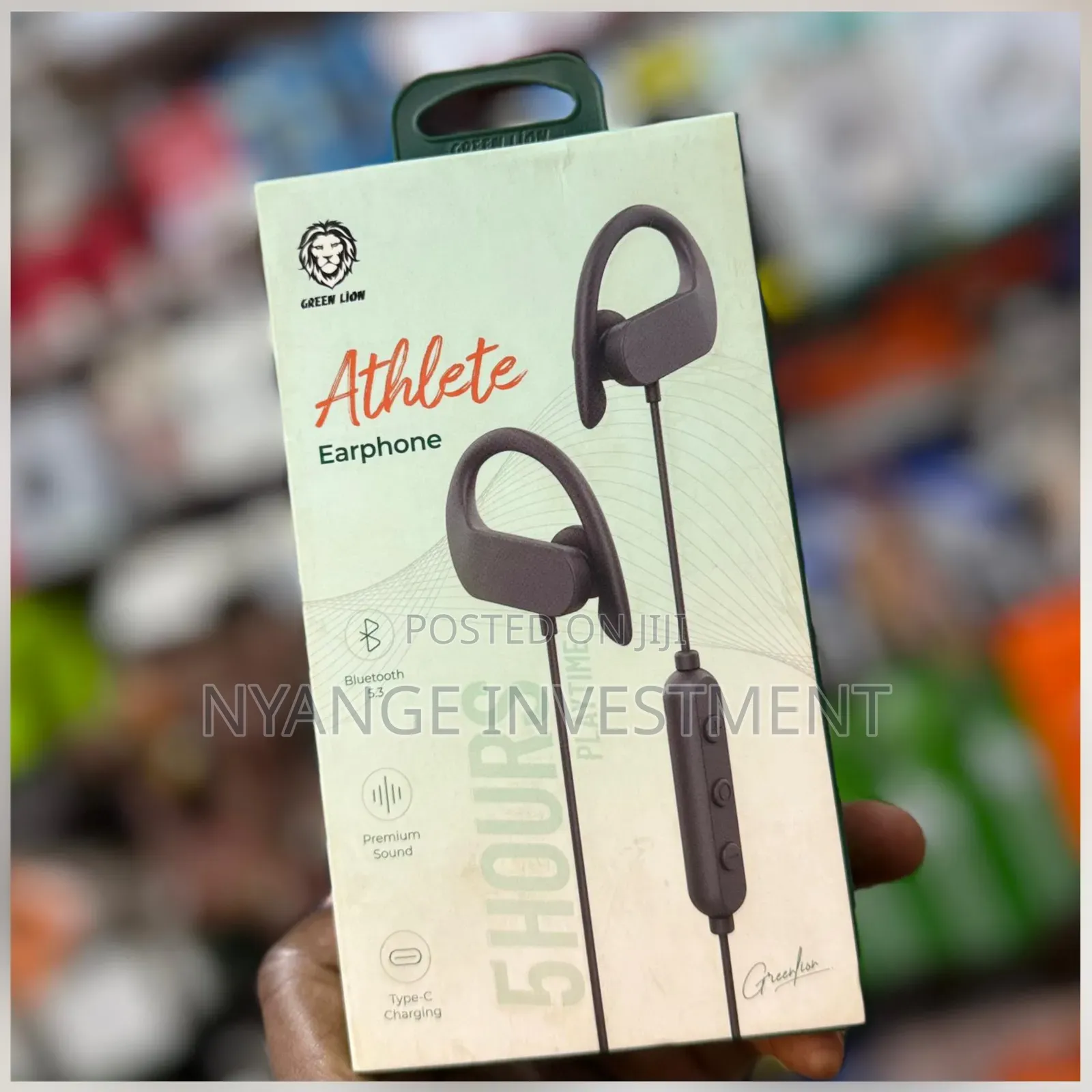 Green Lion Athlete Earphone,  Wireless Sports Earphones