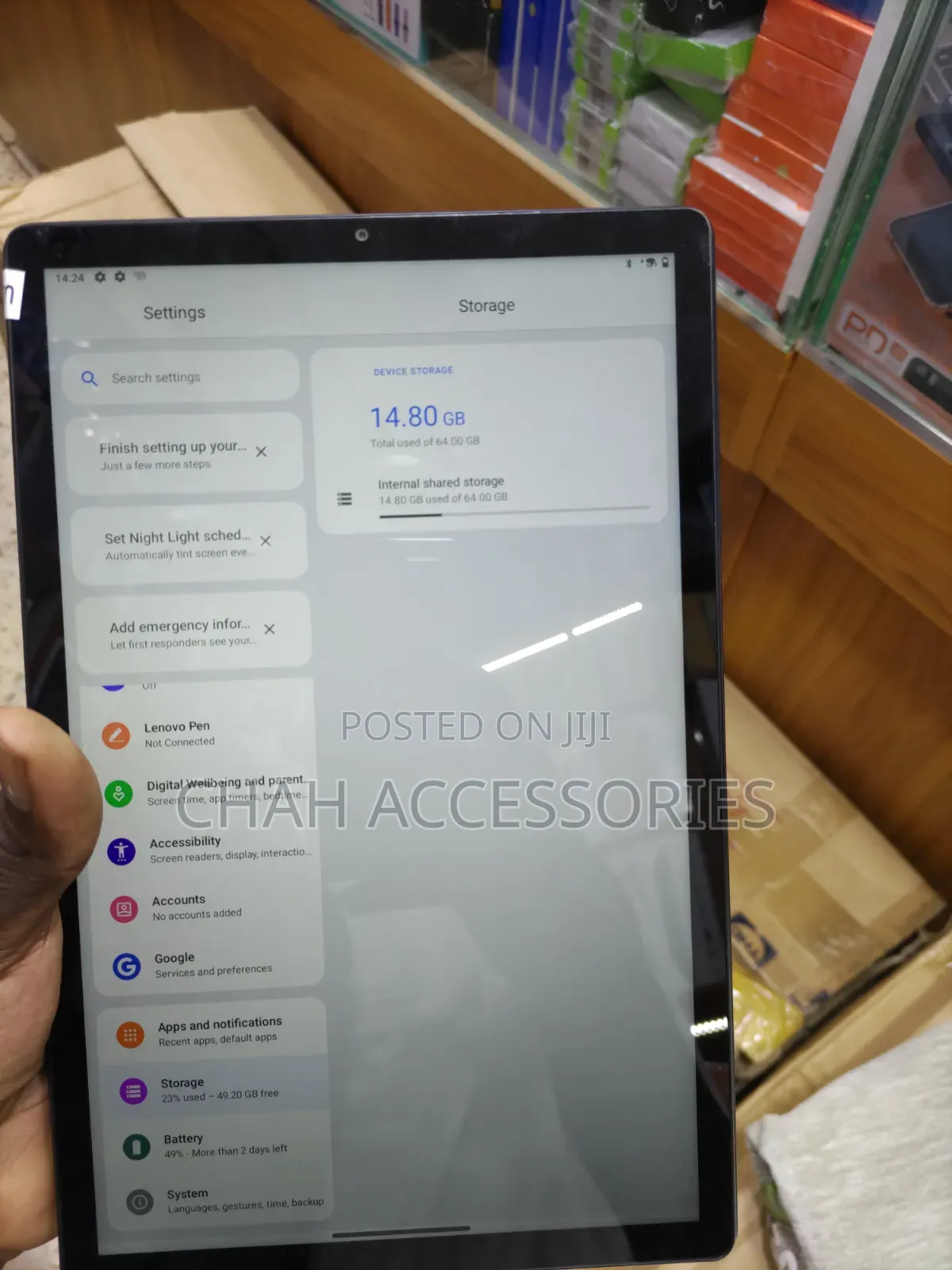 Lenovo Tab 64 GB Blue