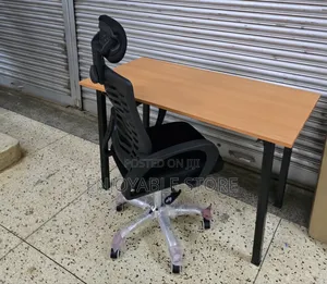 Office Foldable Reading Table and Chair