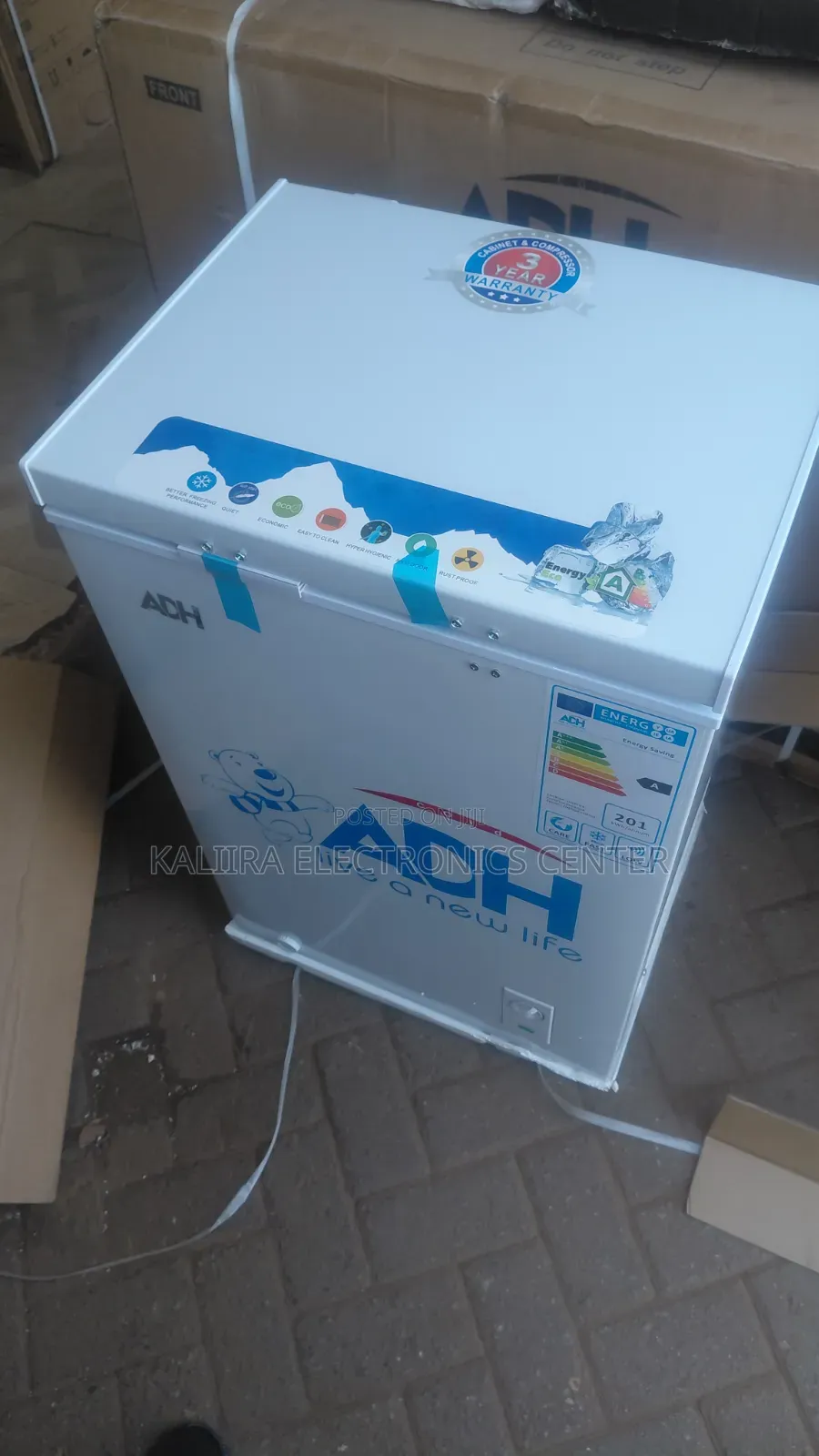 Freezer White Colour