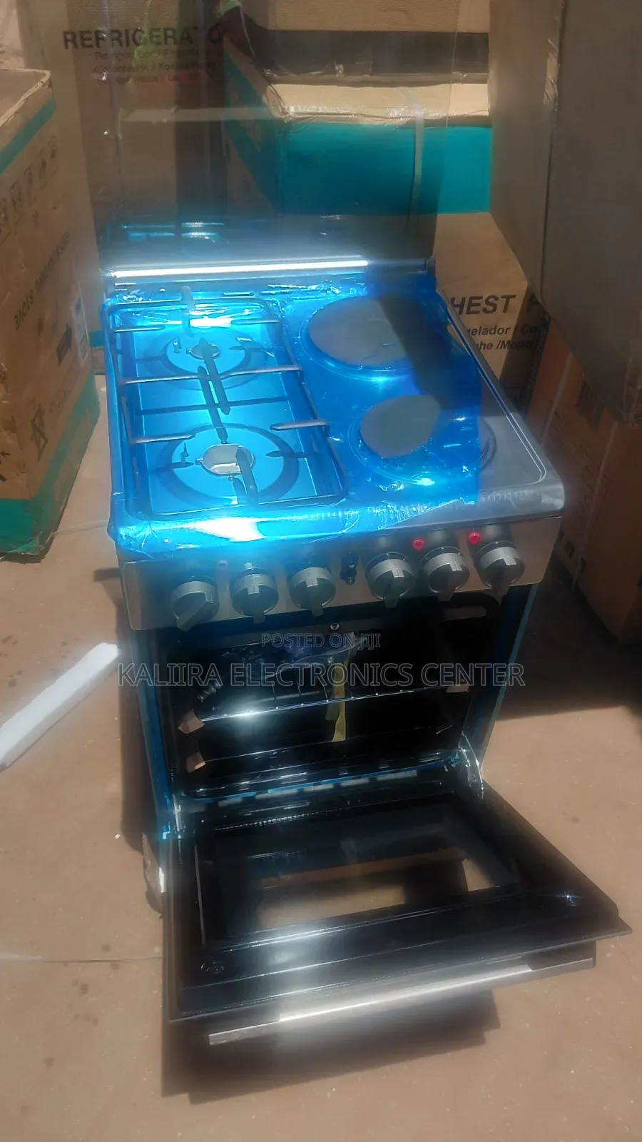 Cooker With Gas Oven
