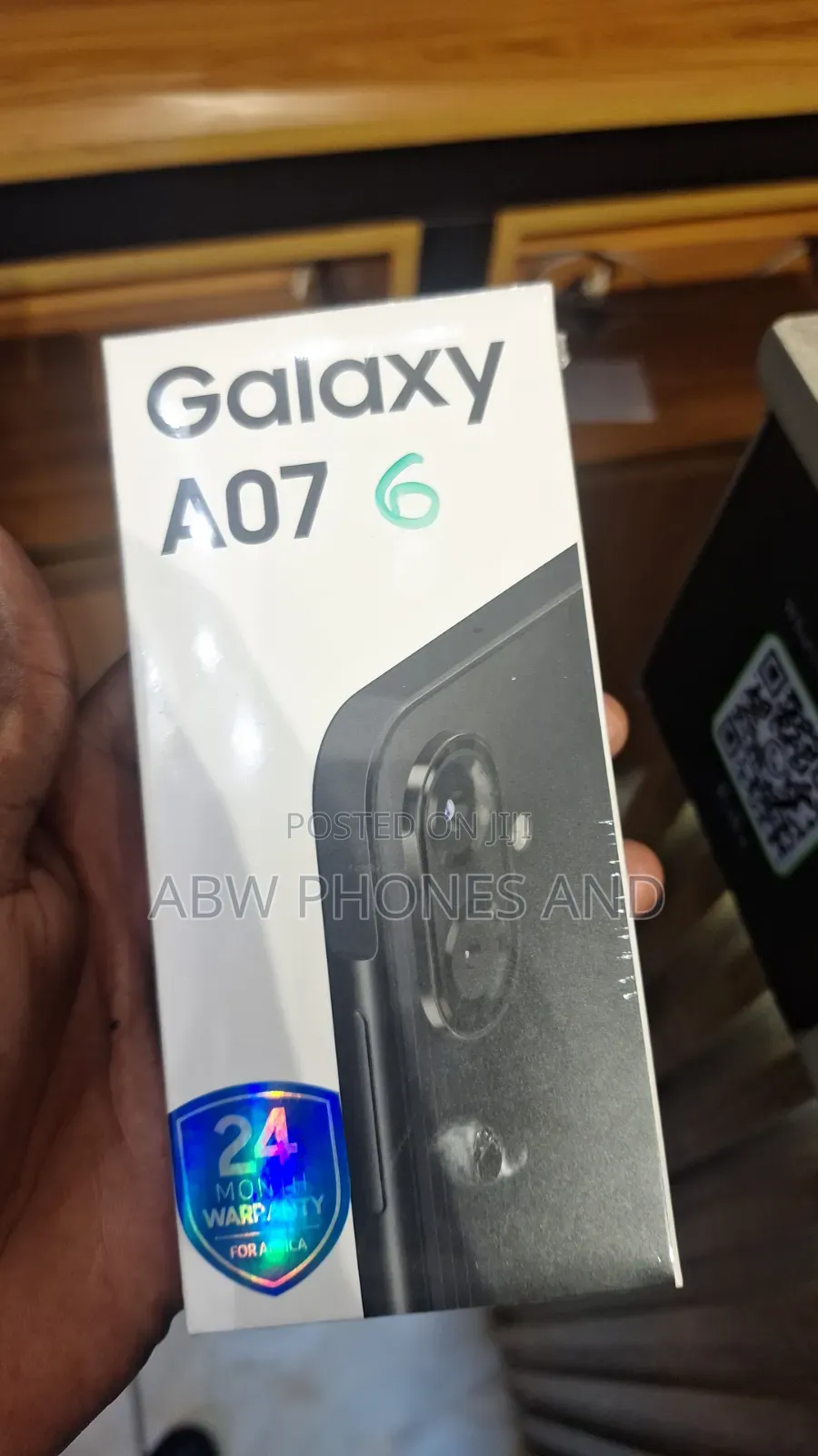 New Samsung Galaxy A07 4G 64 GB Black