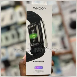 WHOOP Life MG Health and Fitness Tracker Box.