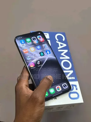 New Tecno Camon 50 Pro 256 GB Black