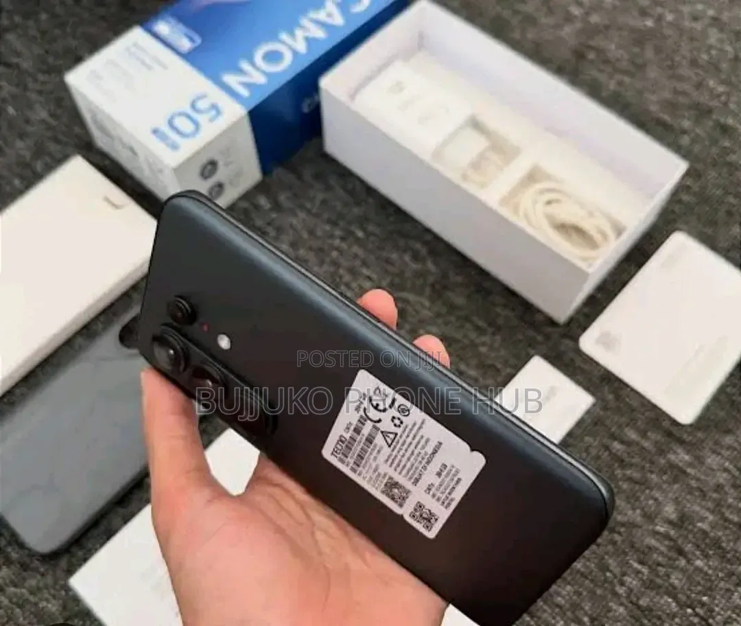 New Tecno Camon 50 Pro 256 GB Black