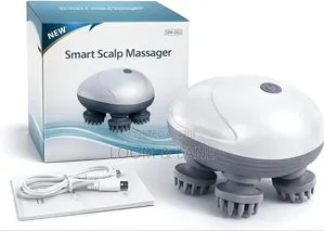 Smart Electric Head Scalp Massager With Soft Silicone Massage Claws