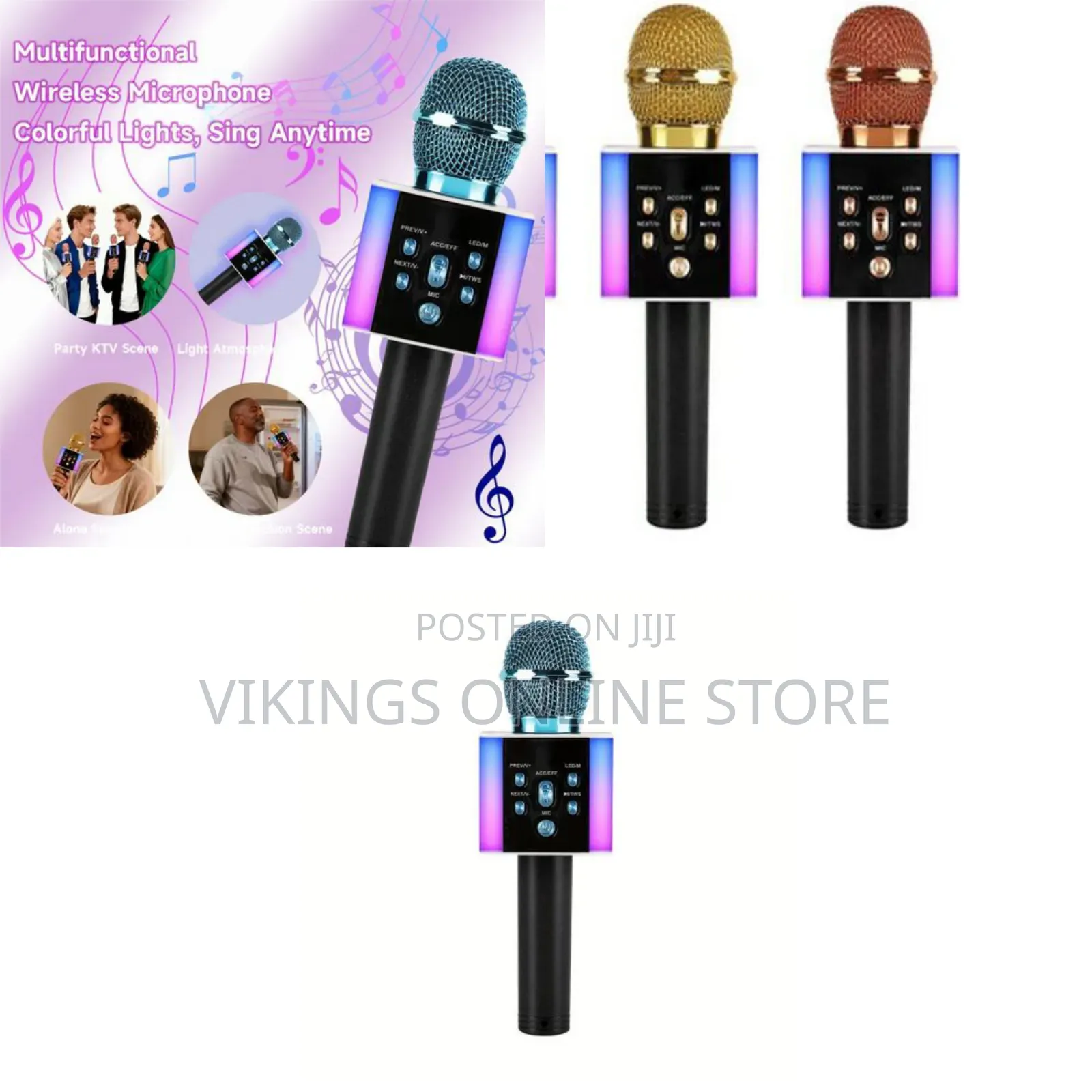 Mc880 Handheld Wireless Karaoke Microphone