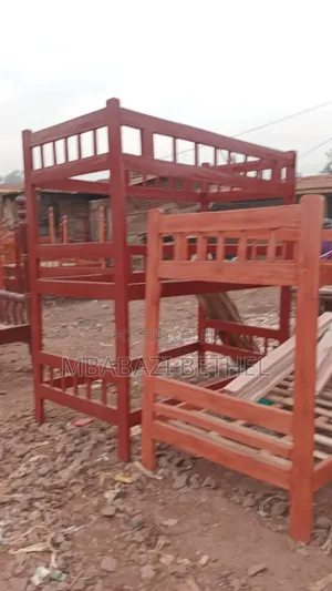 Triple Wooden Decker 3by6 Bed on Sale