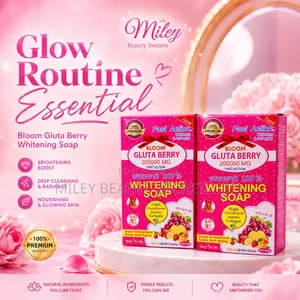Bloom Gluta Berry Whitening Soap 💖✨