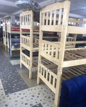 3by6 Triple Wooden Decker Bed Well Vanished and Finished on Sale