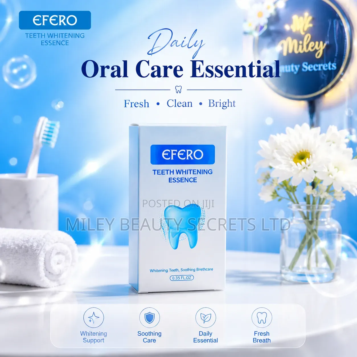 EFERO Teeth Whitening Essence 🦷✨