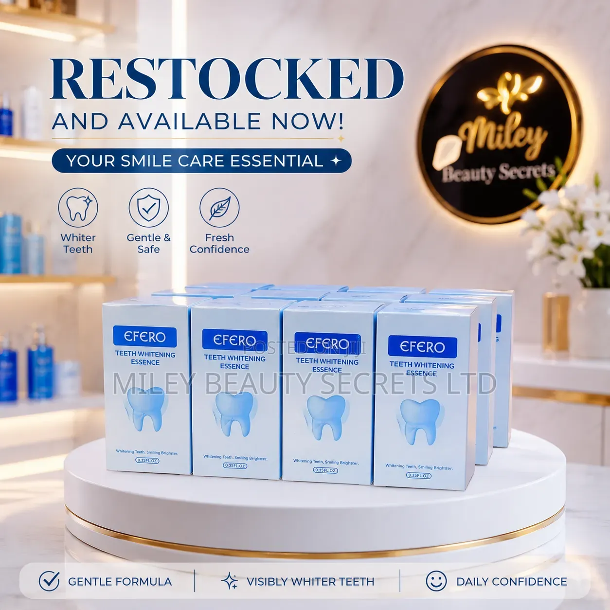 EFERO Teeth Whitening Essence 🦷✨