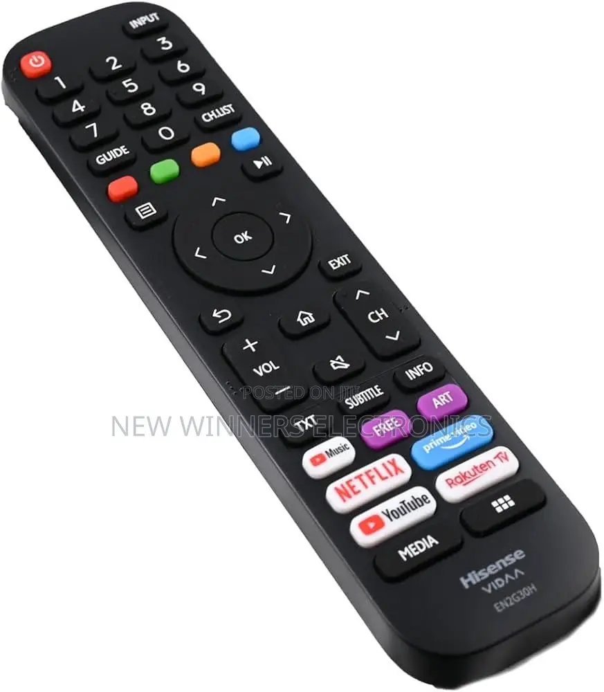 Hisense Smart TV Remote