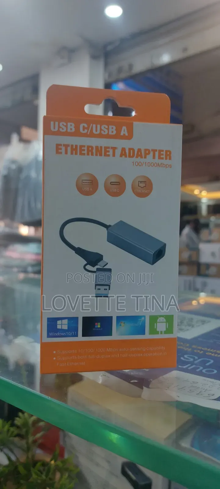 USB to Ethernet With Type C